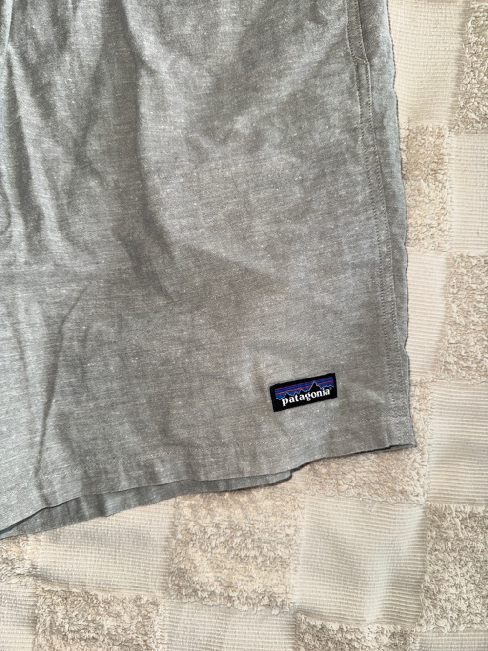 Patagonia Men's Baggies Naturals Shorts Feels like Linen size XL - Picture 2 of 7